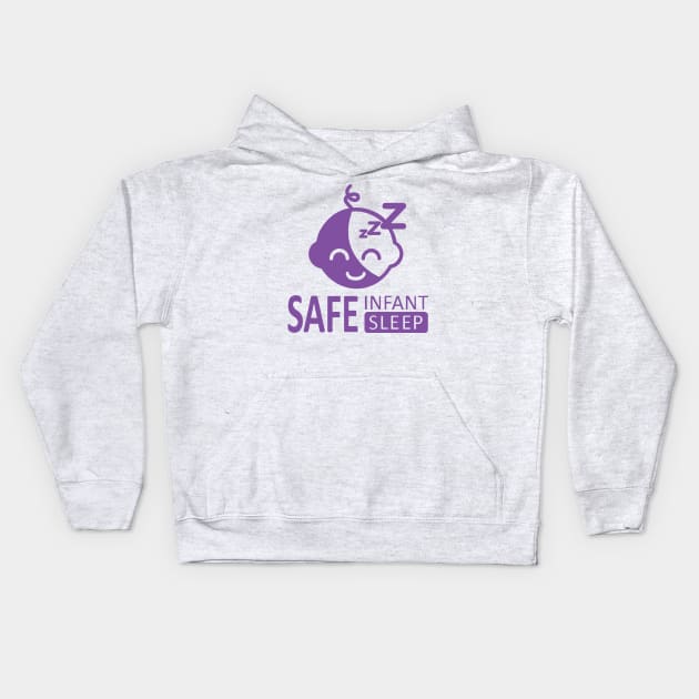 Safe Infant Sleep Kids Hoodie by SafeInfantSleepy